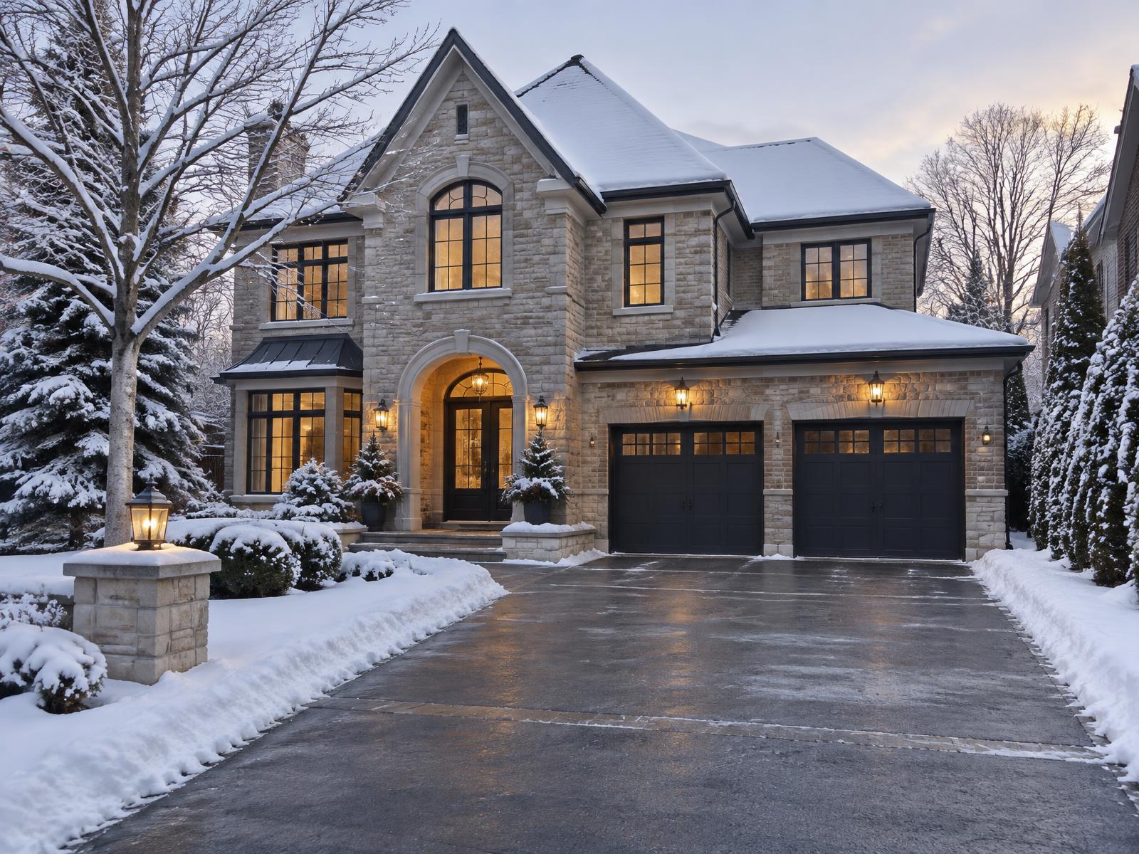 Winter Property Care by Oasis Yard Works